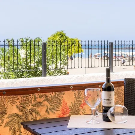 公寓 Frontline Playa Vistas With Pool, Parking, Sea *