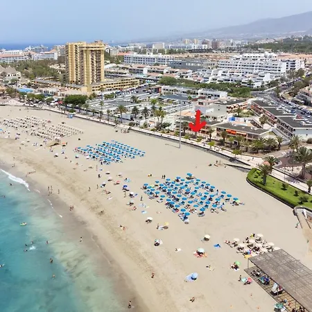 Frontline Playa Vistas With Pool, Parking, Sea Apartman Los Cristianos