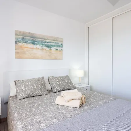 Frontline Playa Vistas With Pool, Parking, Sea 公寓 洛斯克里斯蒂亚诺斯